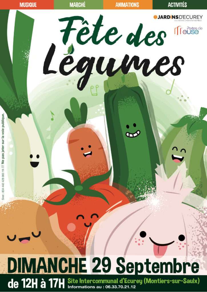 illustration legumes bio vegetarien